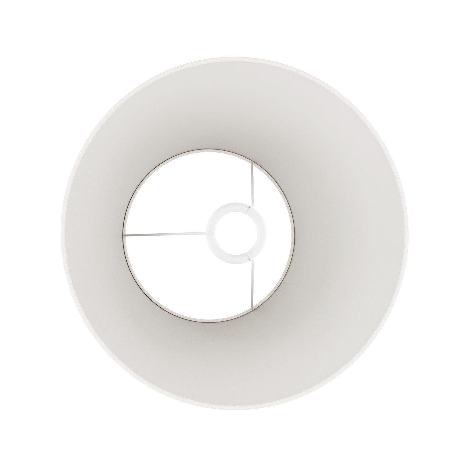 Paralume Impero M in tessuto per lampada da terra con attacco E27 - Made in Italy - Juta Chiara