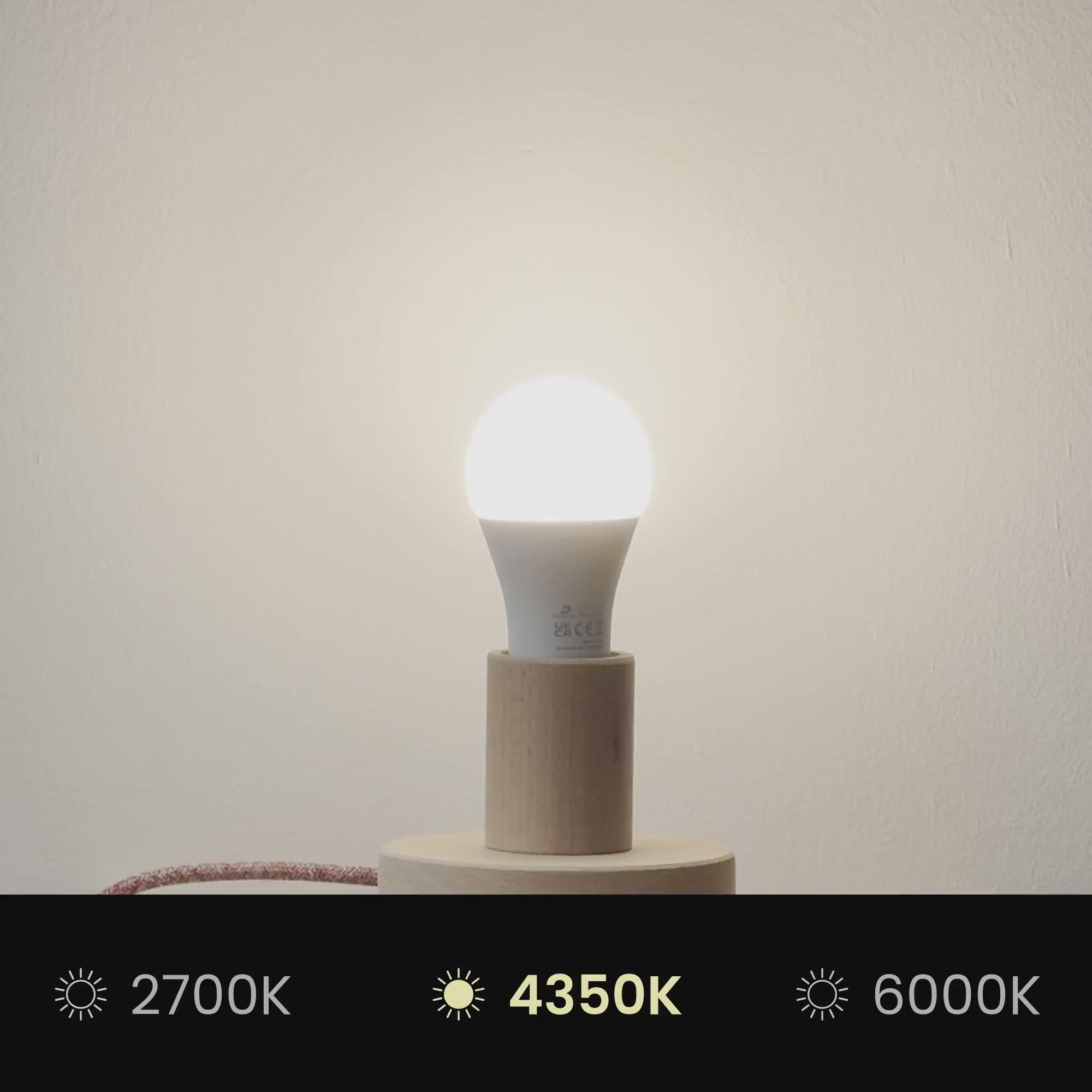 Upload video: Lampeskærm Impero S med E27 fatning til bordlampe eller væglampe - Made in Italy - Arenal Sand