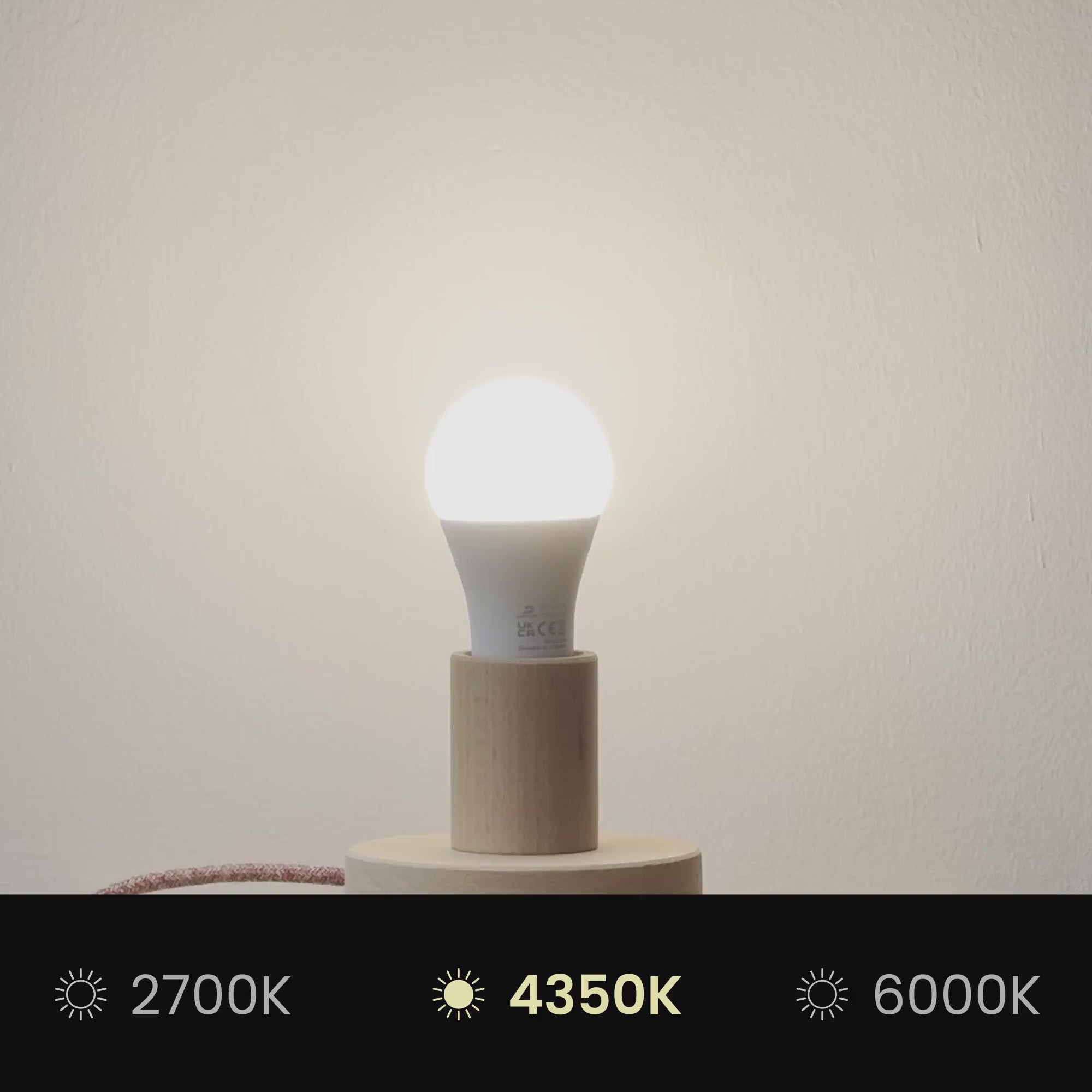 Upload video: Loftlampe med lampeskærm i stof Cilindro Medium – Made in Italy – Mørkegrå uld