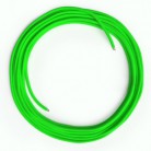 LAN Ethernet-kabel Cat 5e uden RJ45 stik - Viskosestof RF06 Neon Grøn