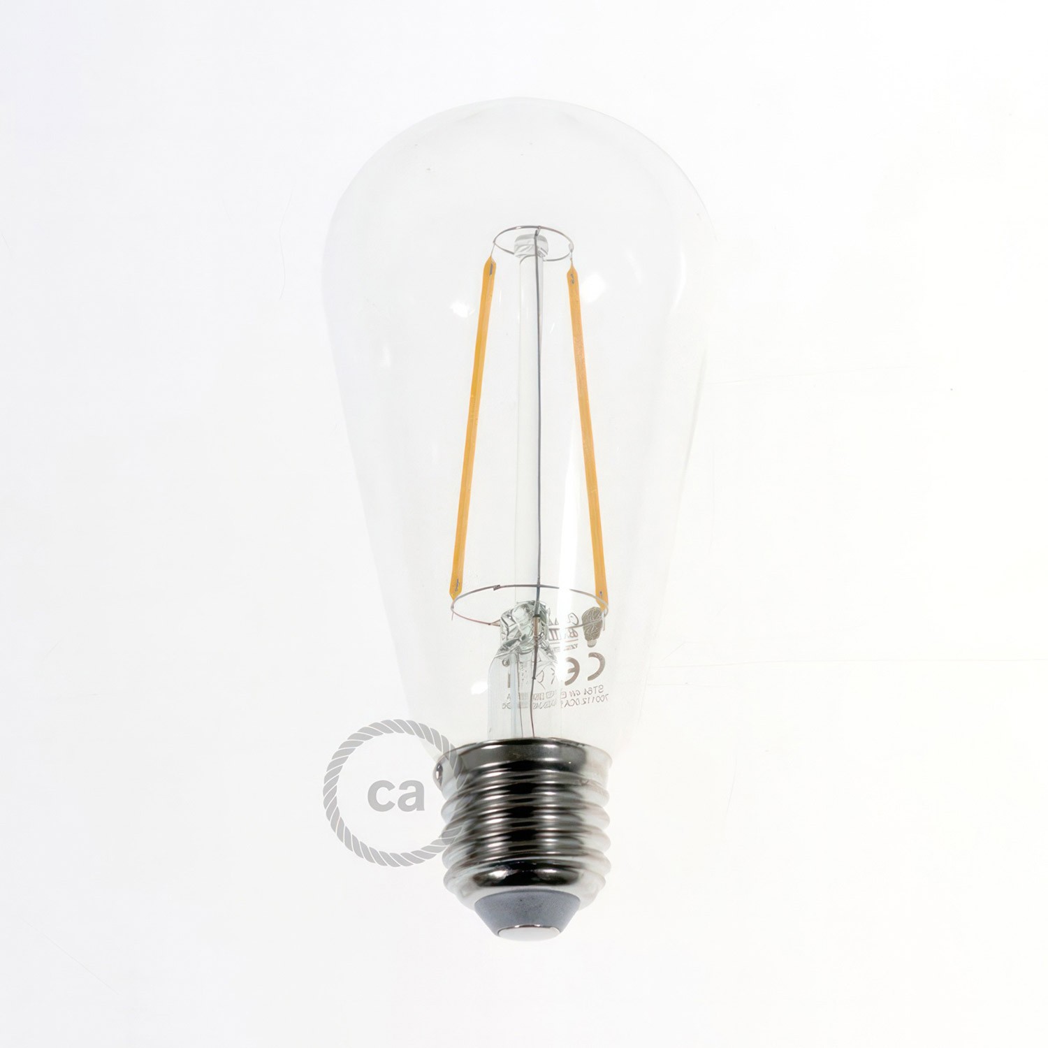 Fermaluce Metal 90°, justerbar væglampe i metal med Drop lampeskærm