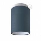 Fermaluce Color med Cylinder Lampeskærm, Ø 15cm h18cm, metal væg- eller loftslampe