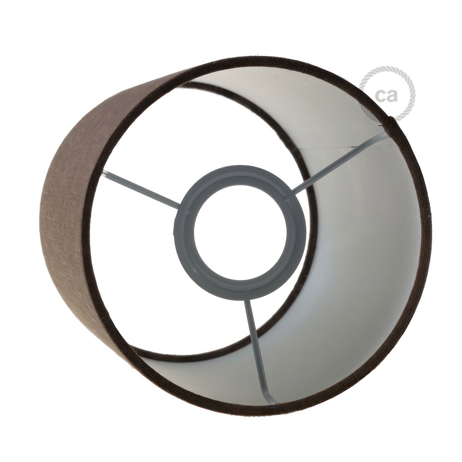 Fermaluce Metal med Cylinder Lampeskærm, Ø 15cm h18cm, metal finish væg- eller loftslampe