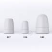 Porcelæn E14 lampeholder kit
