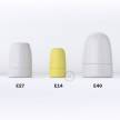 Porcelæn E14 lampeholder kit