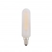 Tubular LED light bulb, satin white - E14 4W Dimmable 2700K