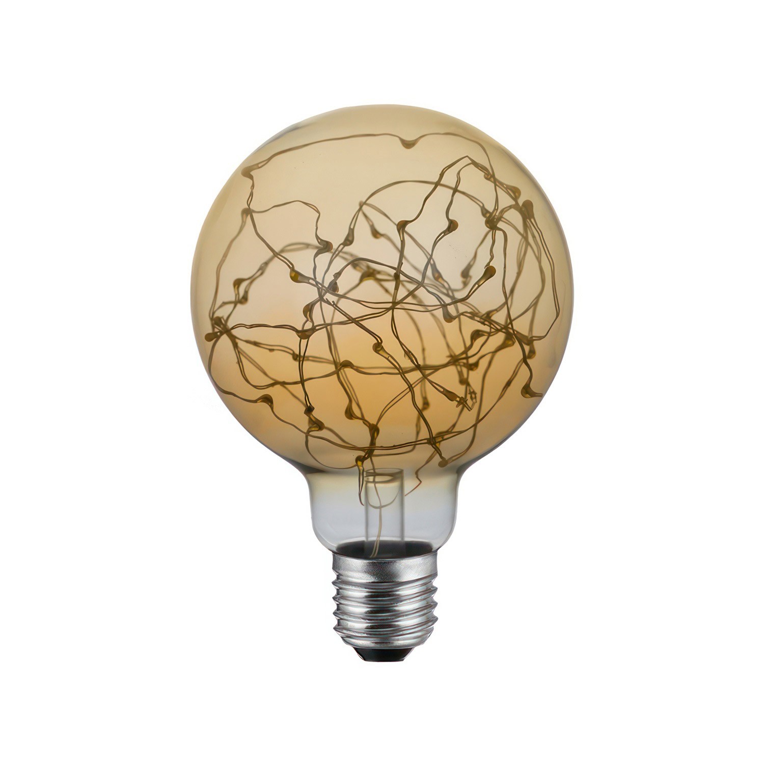 LED Globe G95 Light bulb - A thousand Lights Gold 2W E27 2000K