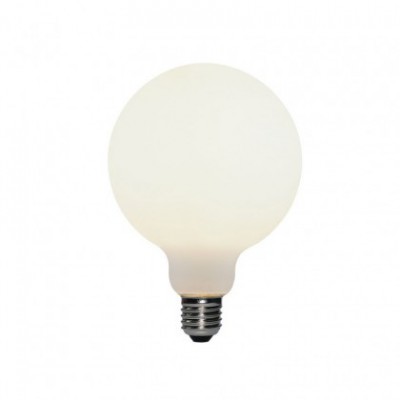 LED porcelain Light Bulb G95 6W E27 Dimmerabile 2700K