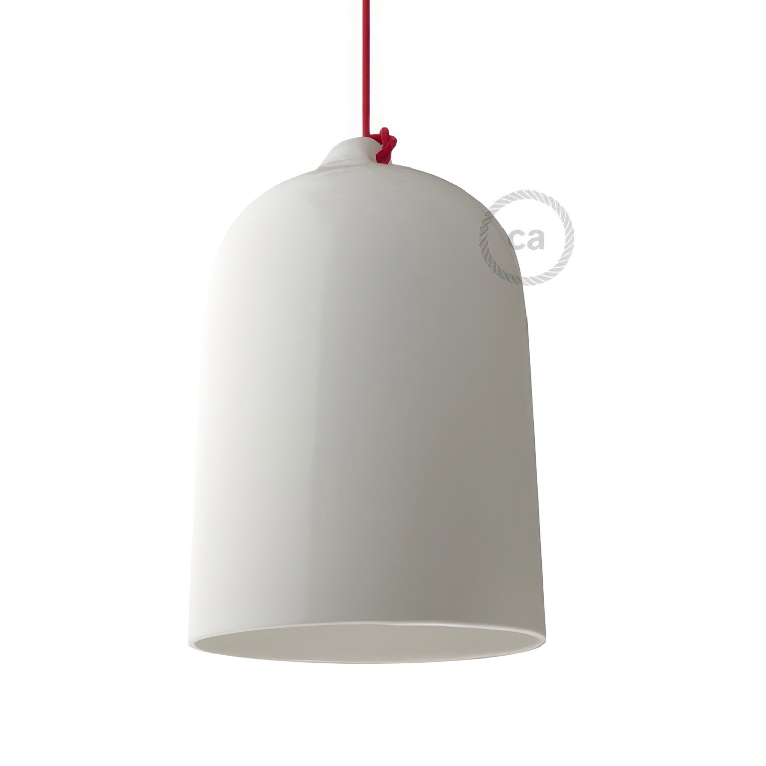 Bell XL keramisk lampeskærm til ophæng - Fremstillet i Italien