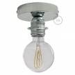 Fermaluce Metal med E27 gevind lampeholder, metal væg eller loft lyskilde