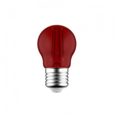 LED Globetta G45 dekorativ rød 1.4W E27 pære