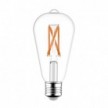 LED SMART WI-FI Light Bulb Edison ST64 Transparent with Filament 6.5W E27 Dimmable