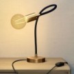 Flex fleksibel bordlampe med diffust lys