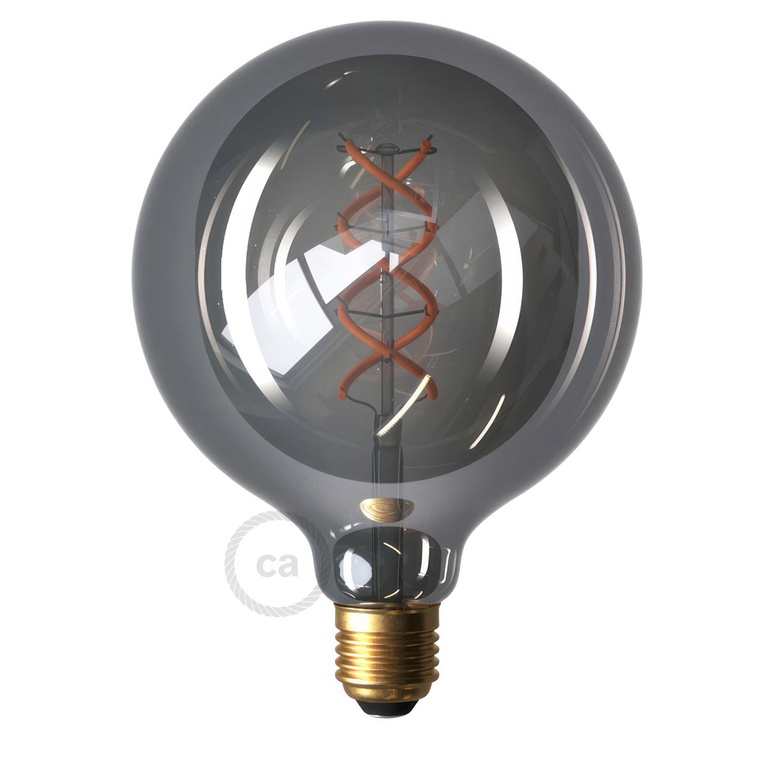 SnakeBis Cord - Plug-in lampe med jute snoet kabel