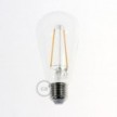 Flex 60 væg- eller loftslampe fleksibel giver diffust lys med LED ST64 pære