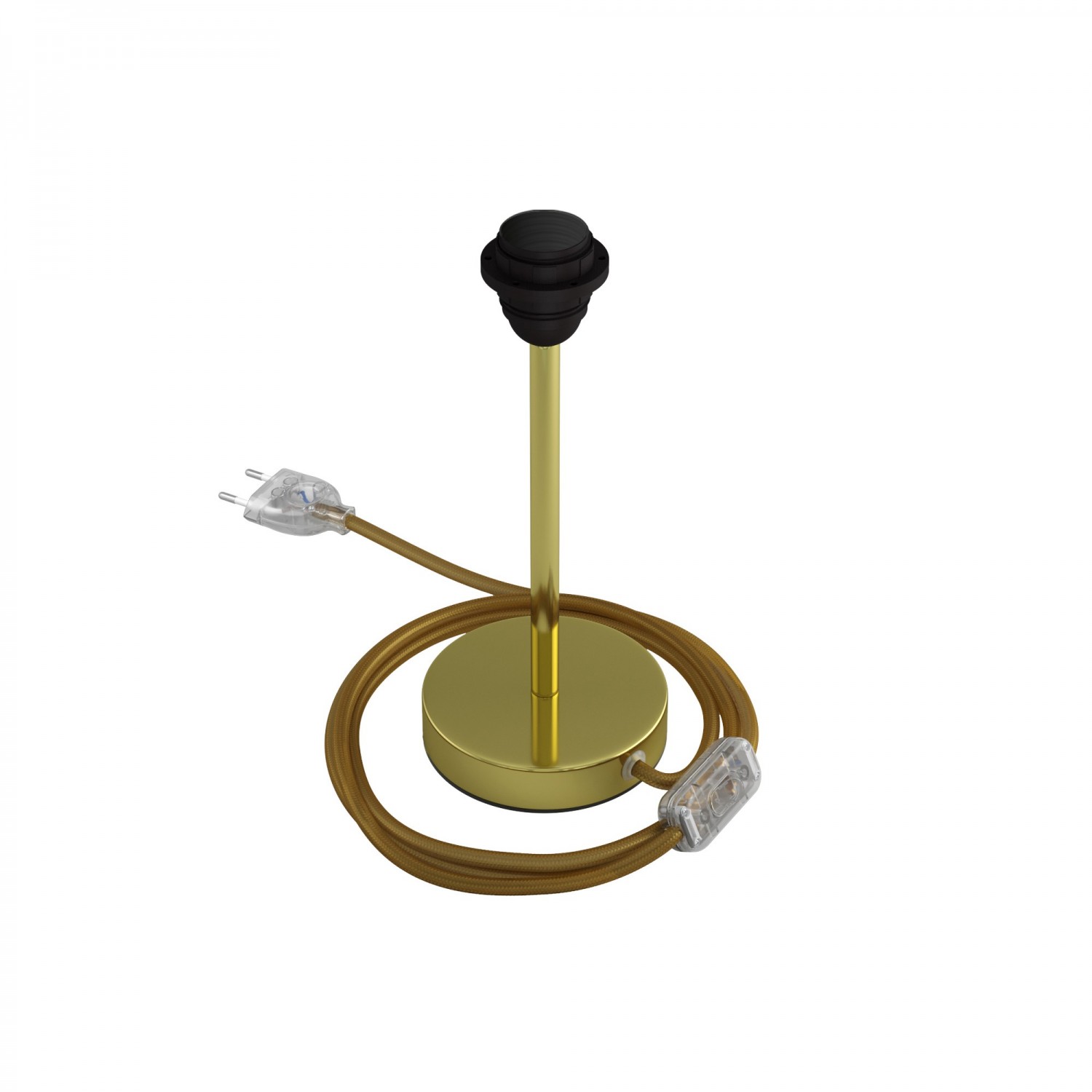 Alzaluce til lampeskærm - Bordlampe i metal