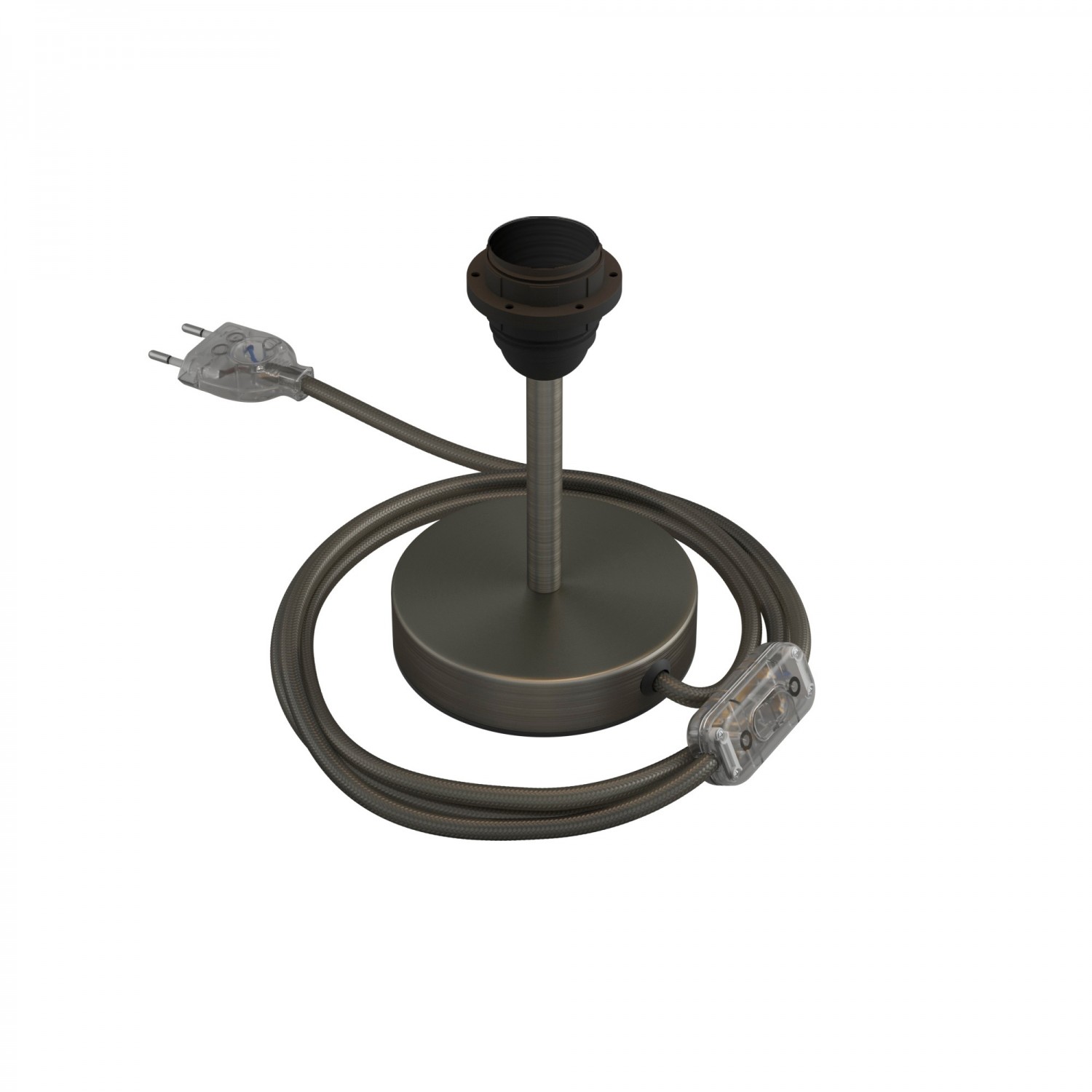 Alzaluce til lampeskærm - Bordlampe i metal