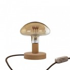 Posaluce Mushroom træbordlampe