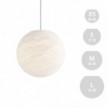 Sphere Lampeskærm i fiber - 100% håndlavet
