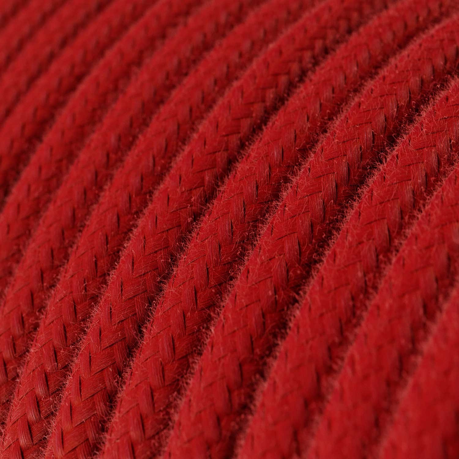 Farvet silikonependellampe med tekstilkabel