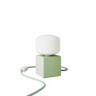 Grøn bordlampe - Cubetto