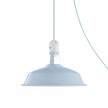 Snake bærbar udendørslampe med Harbour-lampeskærm, 5 m tekstilkabel, IP65 vandtæt lampeholder og netstik