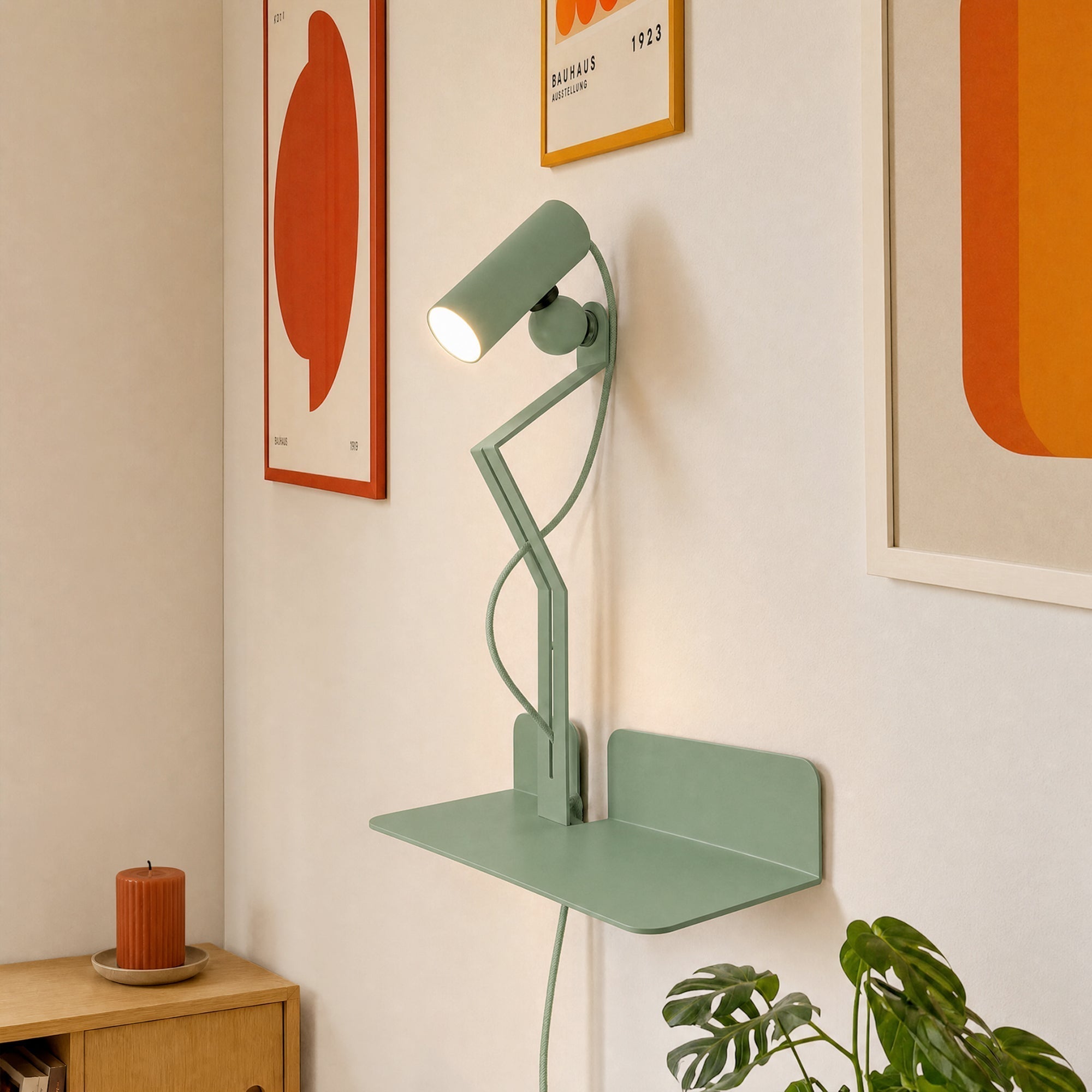 Lampade con mensola - Creative Cables