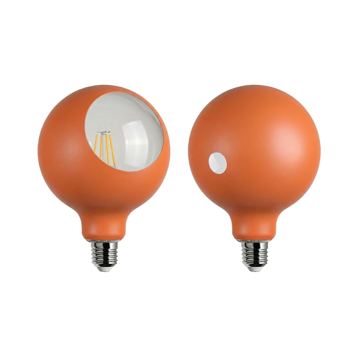 Pære LED Camo G125 4,8W 806Lm E27 2700K Dæmpbar - Orange