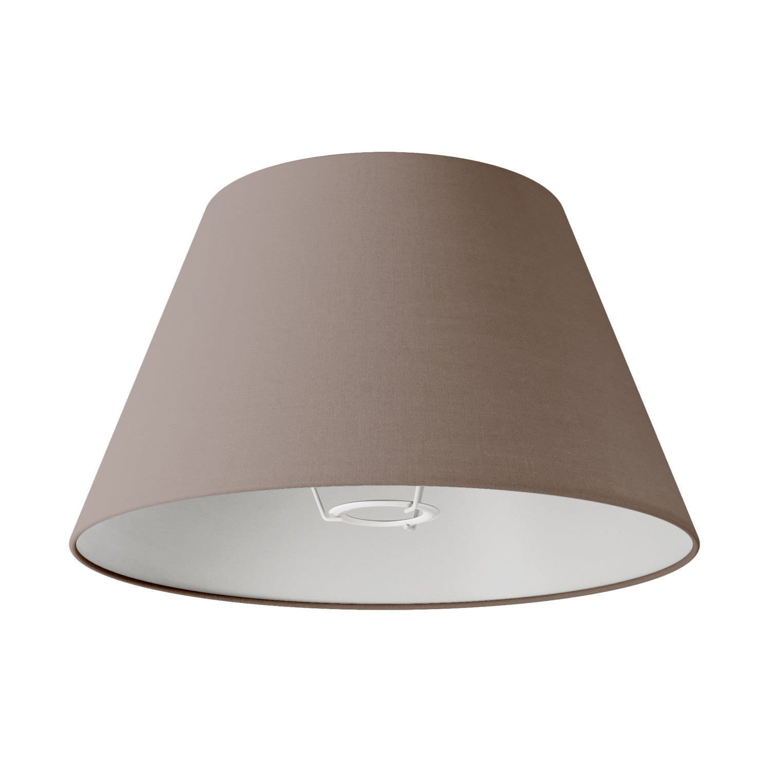 Paralume Impero M in tessuto per lampada da terra con attacco E27 - Made in Italy - Arenal Cenere