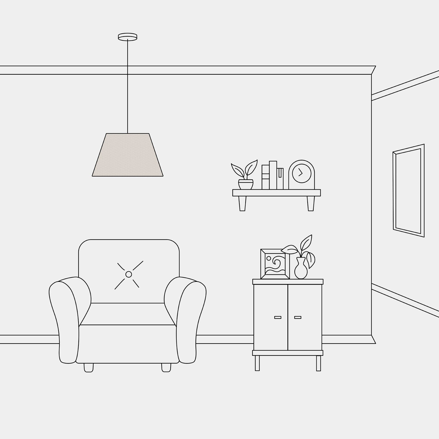 Paralume Impero M per sospensione con attacco E27 - Made in Italy - Lana Sabbia