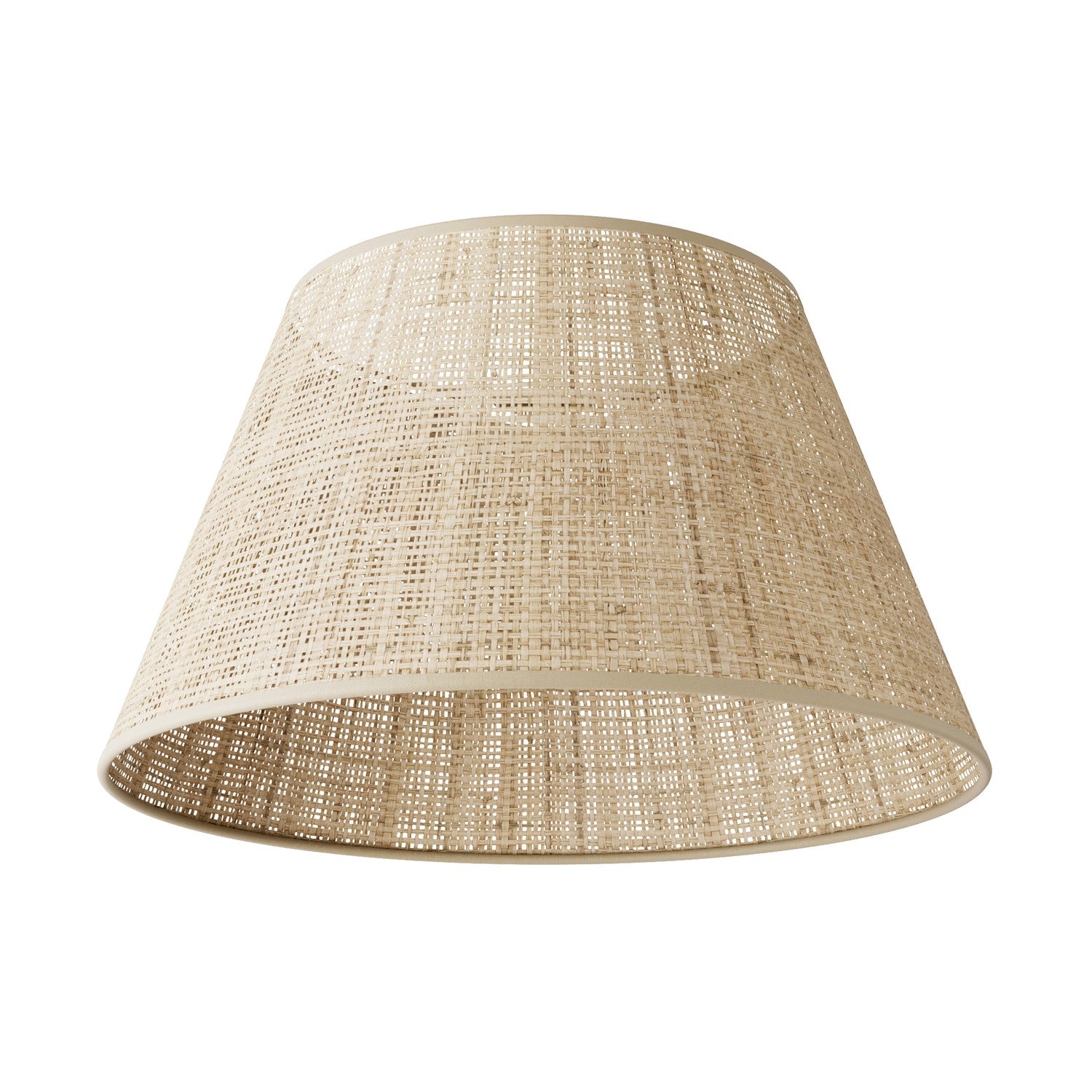 Paralume Impero M per sospensione con attacco E27 - Made in Italy - Raphia