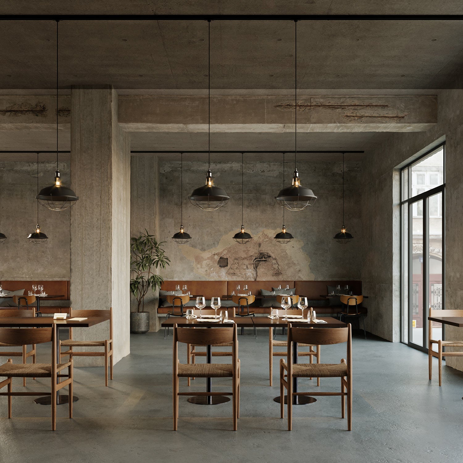 Adattatore Eutrac Nero per binario trifase - per sospensione