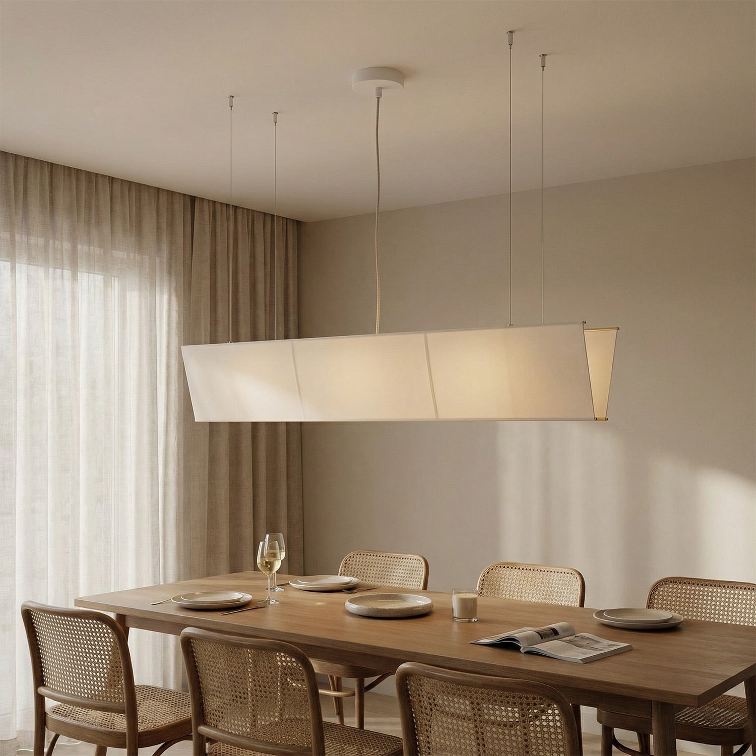 Blocco cavi in metallo per sospensioni con cavo in acciaio - Sistema di ancoraggio diretto per paralumi