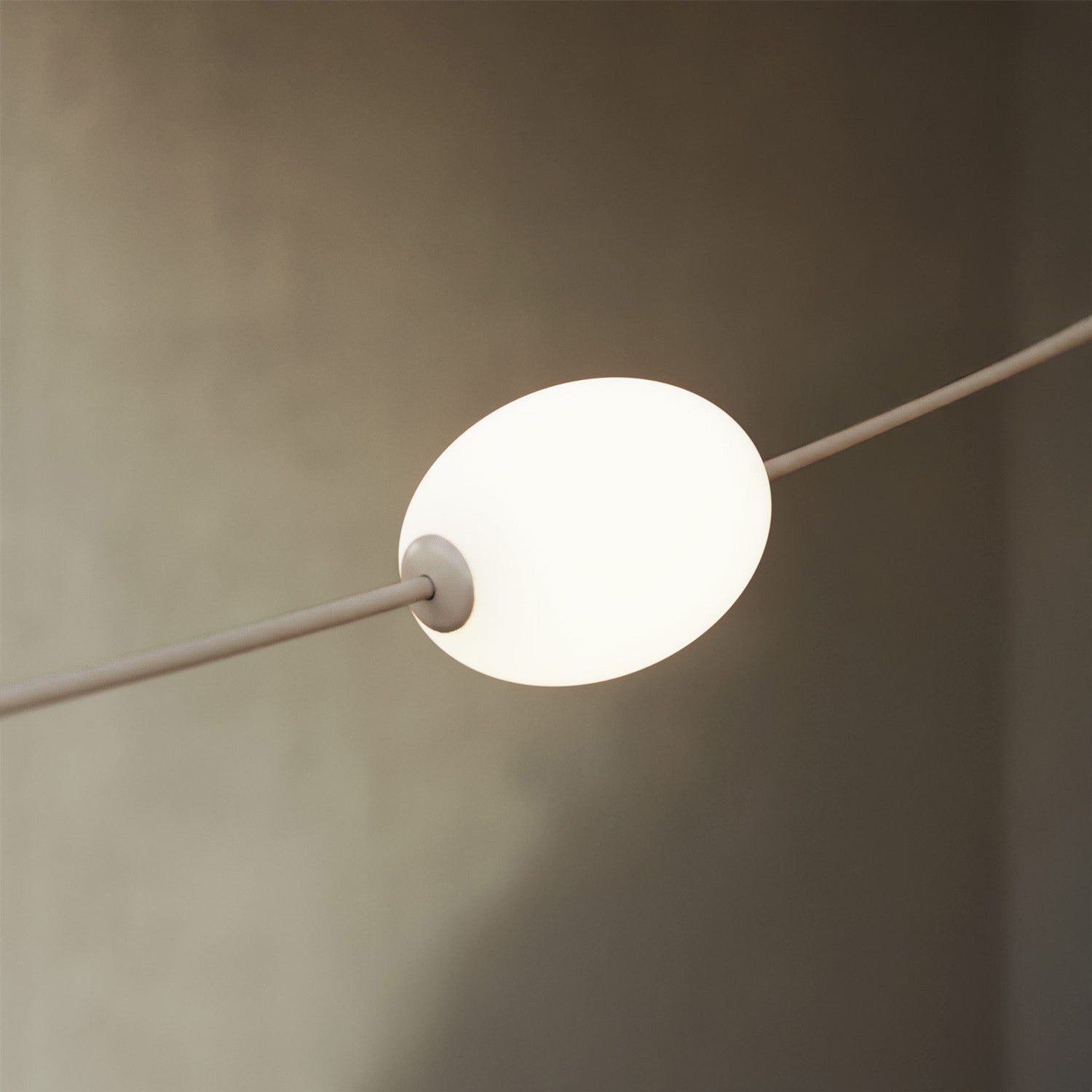 Catena luminosa 12 punti luce da esterno IP67 Desert Brown - Marina12