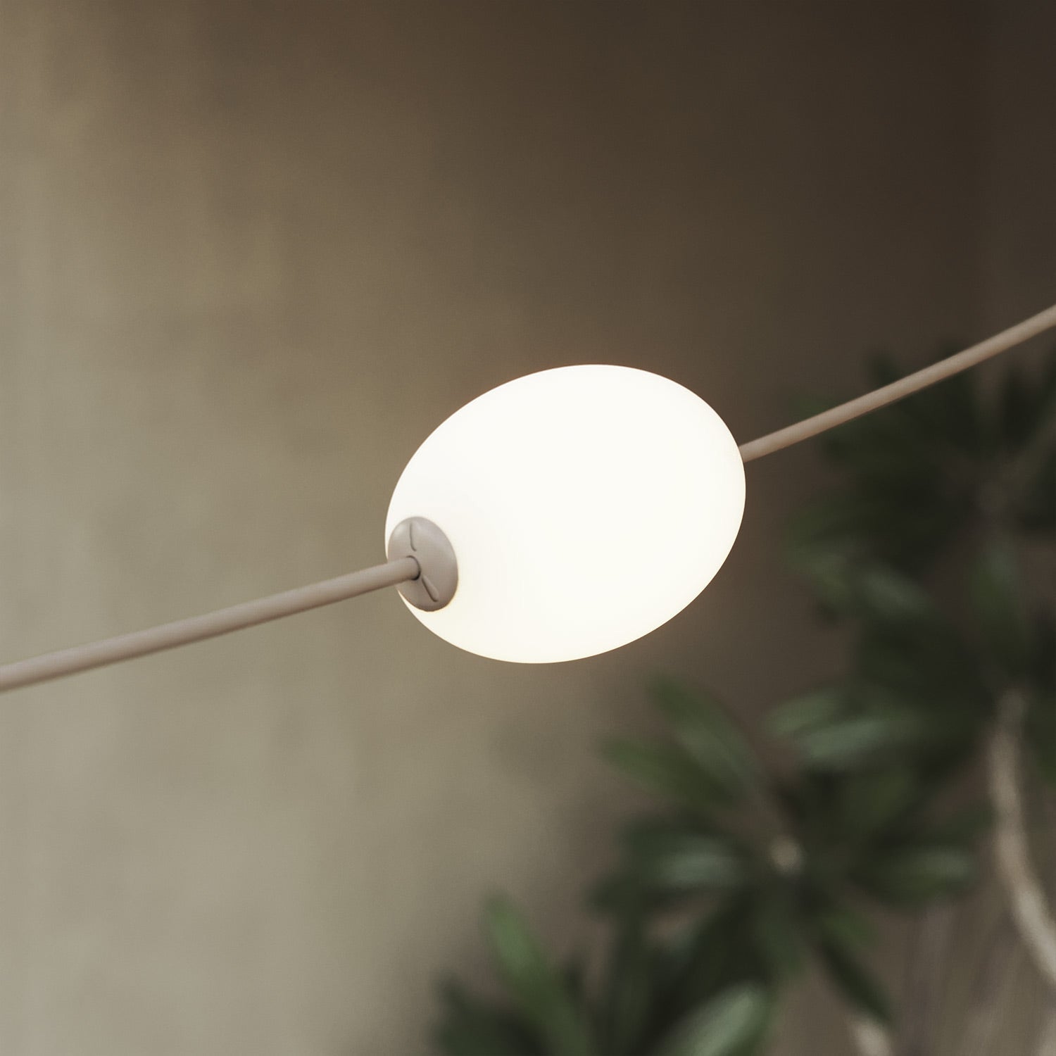 Catena luminosa 6 punti luce da esterno IP67 Desert Brown - Marina6