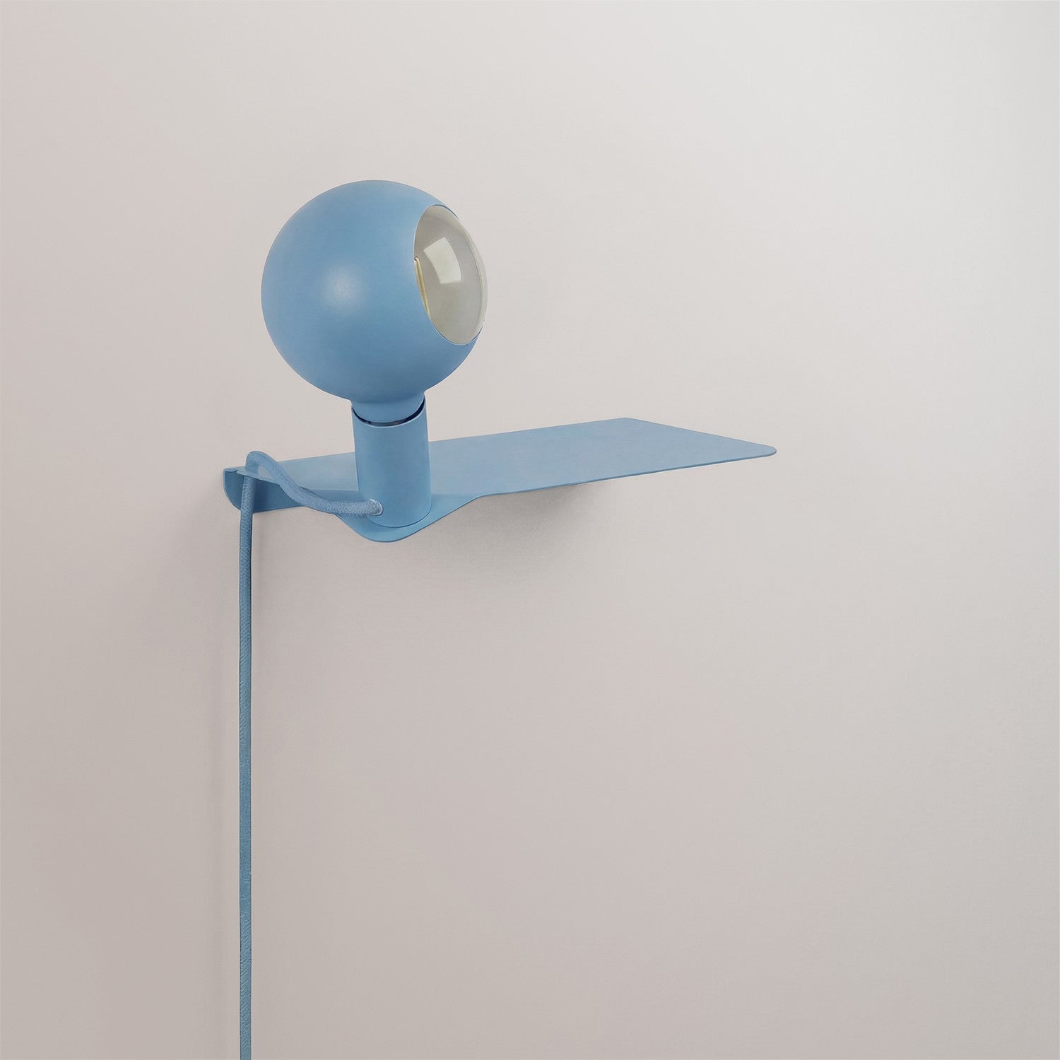 Combo Camo - Lampada con mensola - Blu