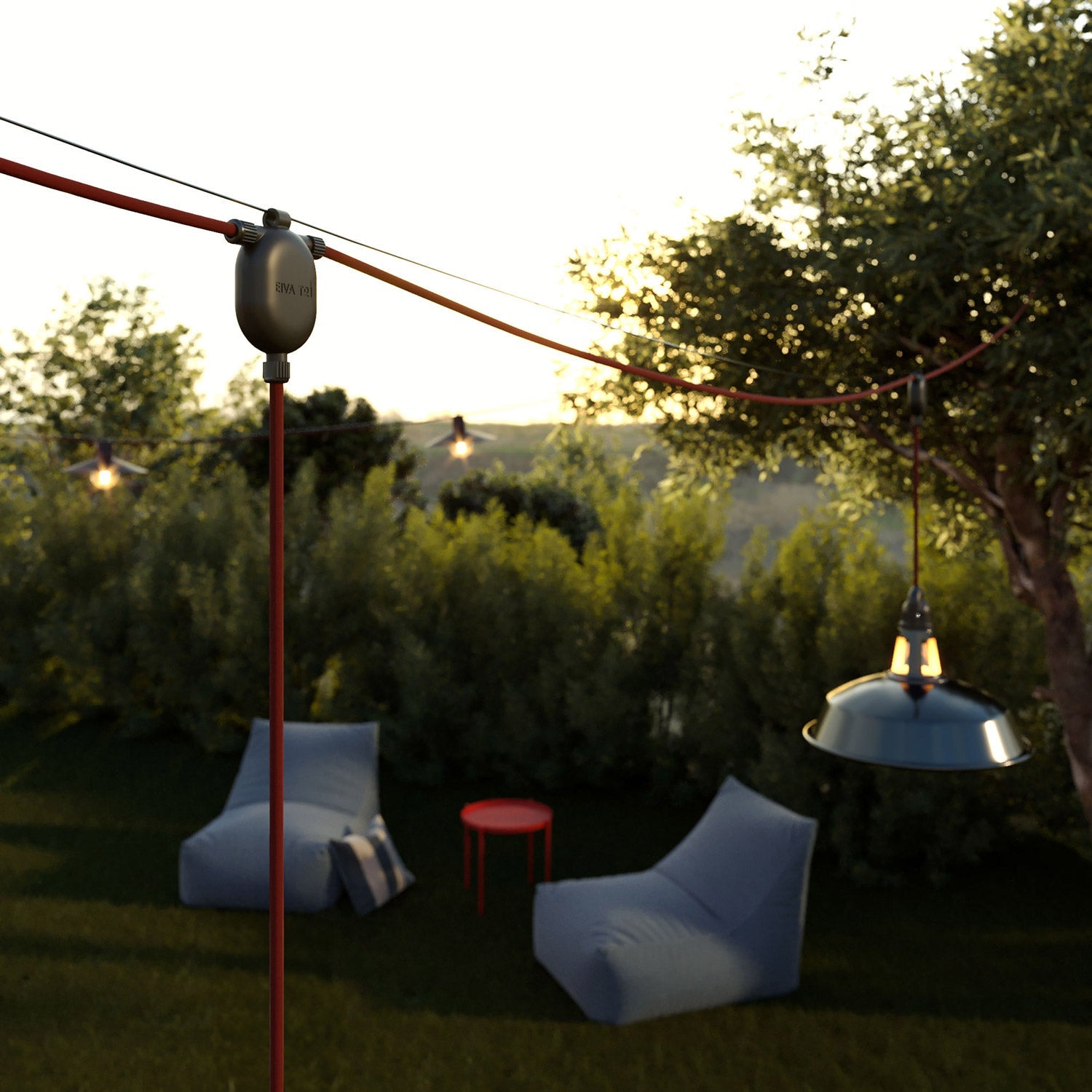 EIVA-3 Giunto a 3 vie IP65 per esterno - Sistema Modulair - Nero