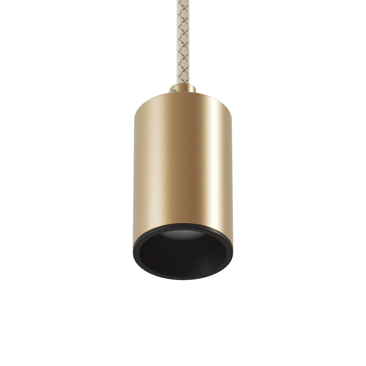 Faretto GU10 Spotlight LED Bispot - Bronzo satinato / Nero