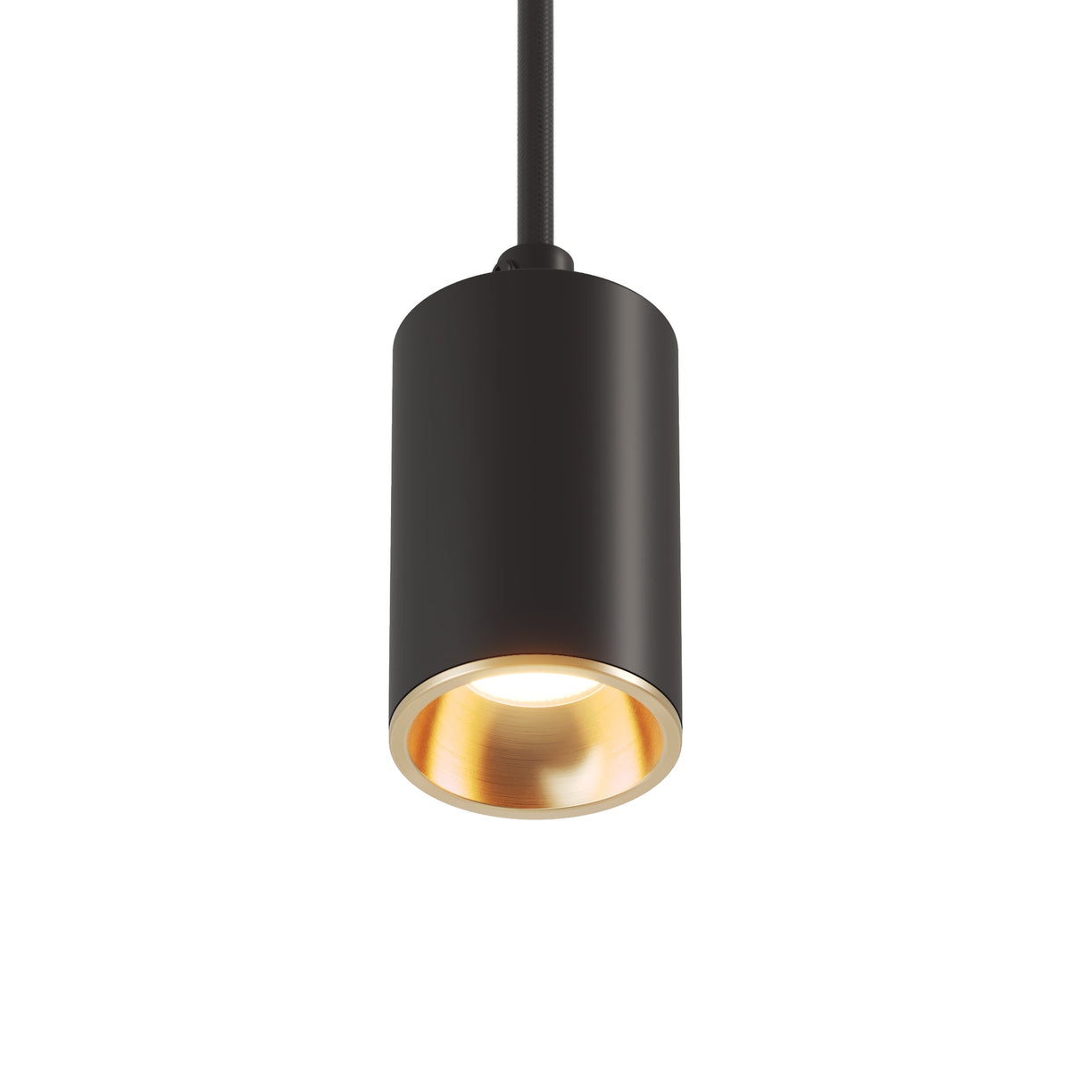 Faretto GU10 Spotlight LED Bispot - Nero / Bronzo satinato