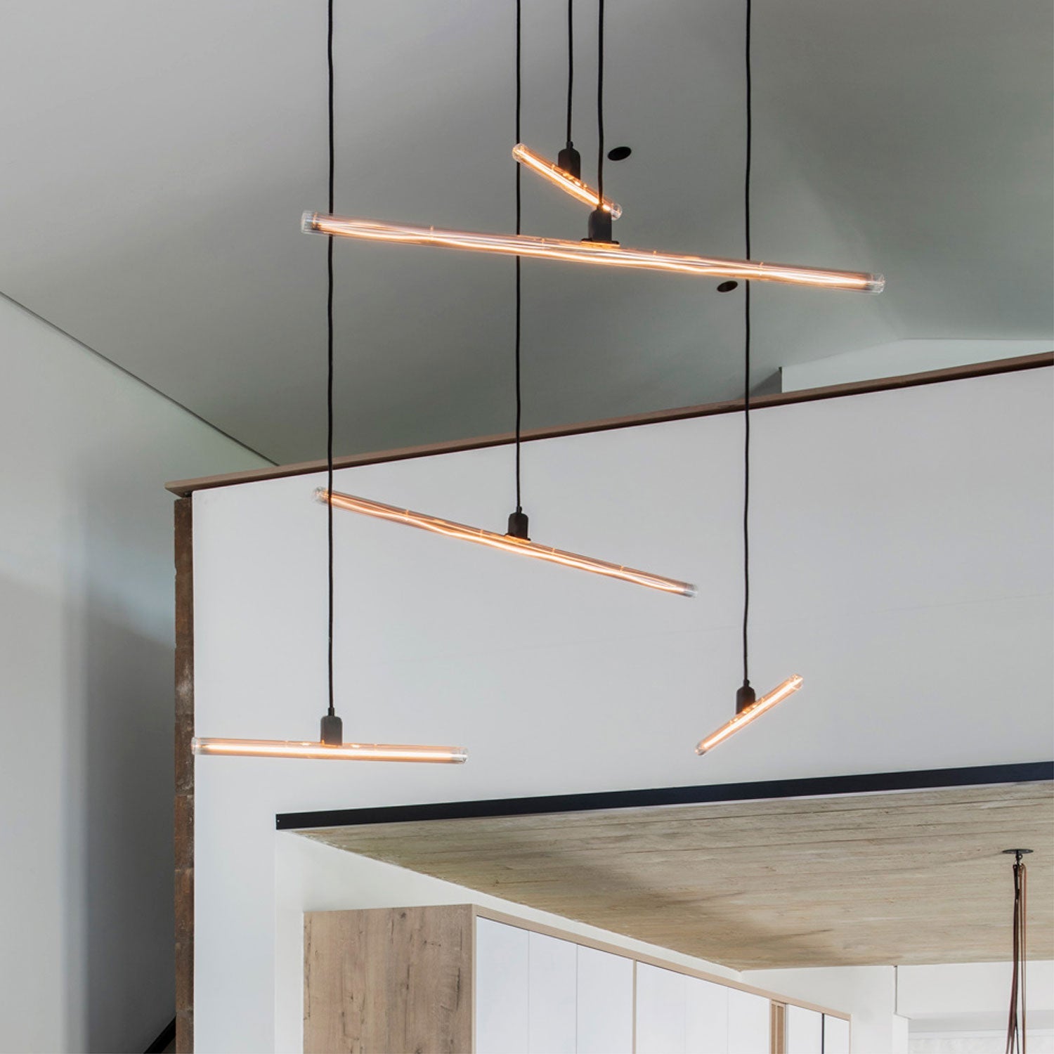 Kit portalampada esse14 per lampade a sospensione con attacco S14d - Effetto Green marble