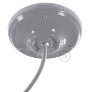 Kit rosone in porcellana - Grigio