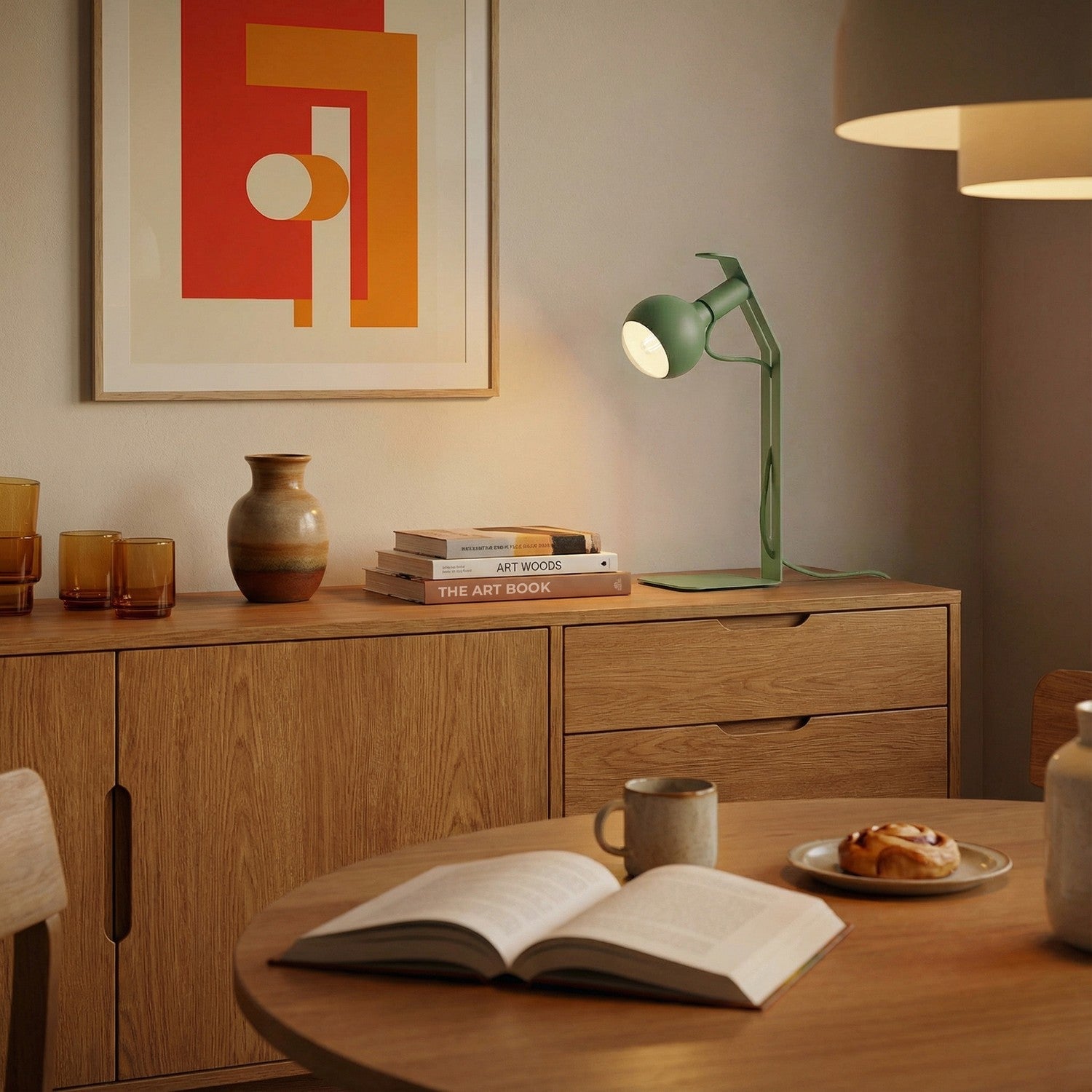 Koso Lucia - Lampada da tavolo - Verde - Creative Cables