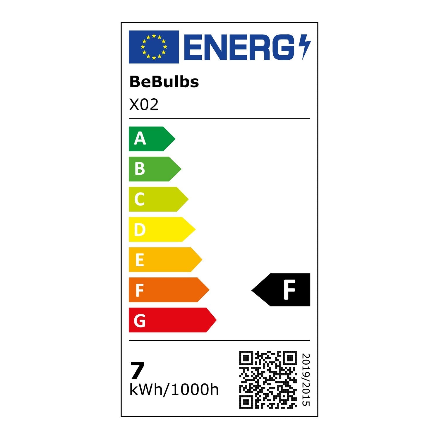 Lampadina LED a filamento incrociato Goccia A60 7W 720Lm E27 2200K Dimmerabile - X02