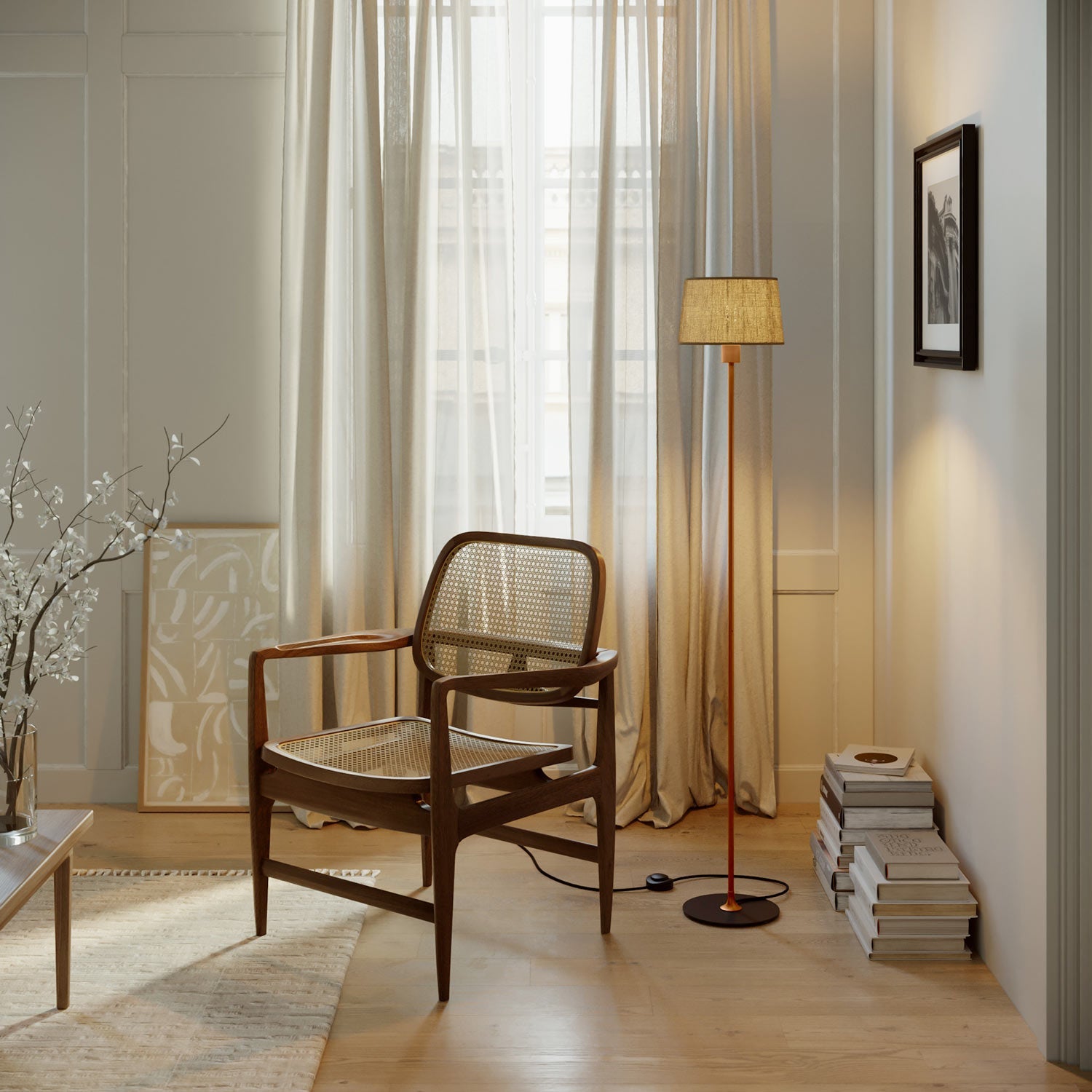 MAG-Y, kit supporto magnetico per lampada - Rame satinato