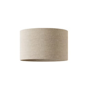 Paralume Cilindro L in tessuto con attacco E27 - Made in Italy - Lana Beige