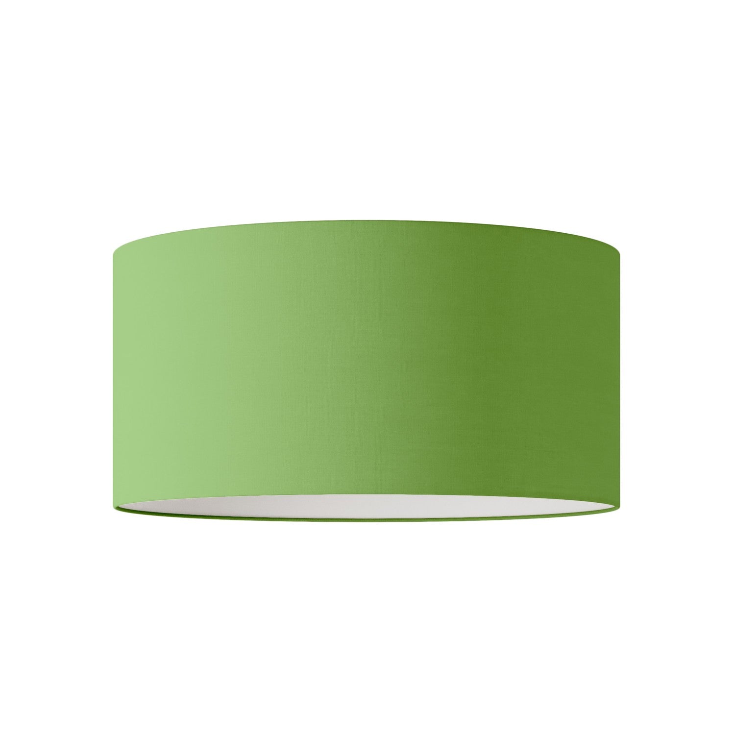 Paralume Cilindro XL in tessuto con attacco E27 - Made in Italy - Cinette Verde Pistacchio