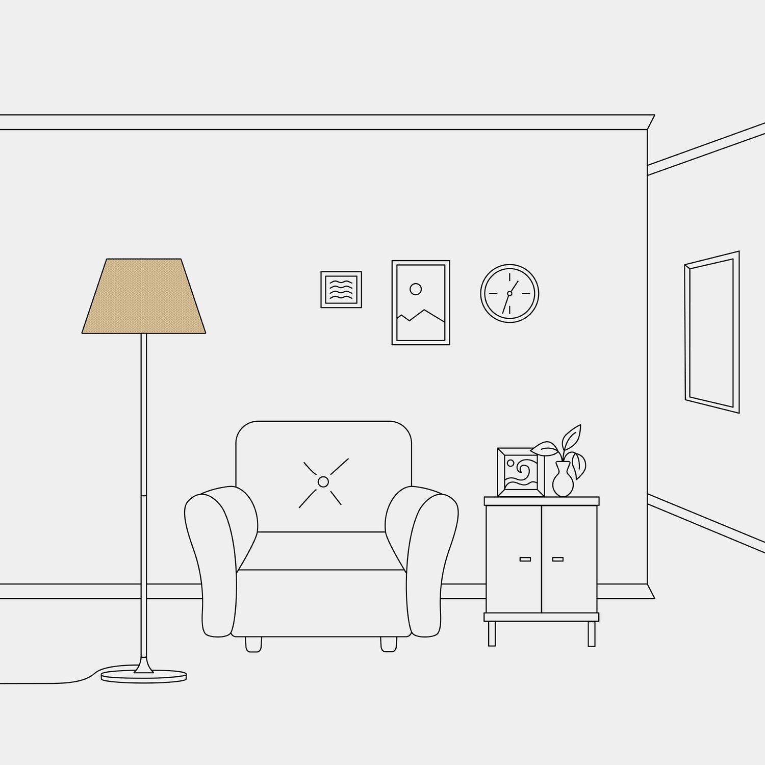 Paralume Impero M in tessuto per lampada da tavolo o applique con attacco E27 - Made in Italy - Juta naturale