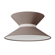 Paralume in tessuto Clessidra Arenal cenere - Made in Italy Arenal sabbia