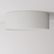 Plafoniera in tessuto Large Lino crudo - Made in Italy