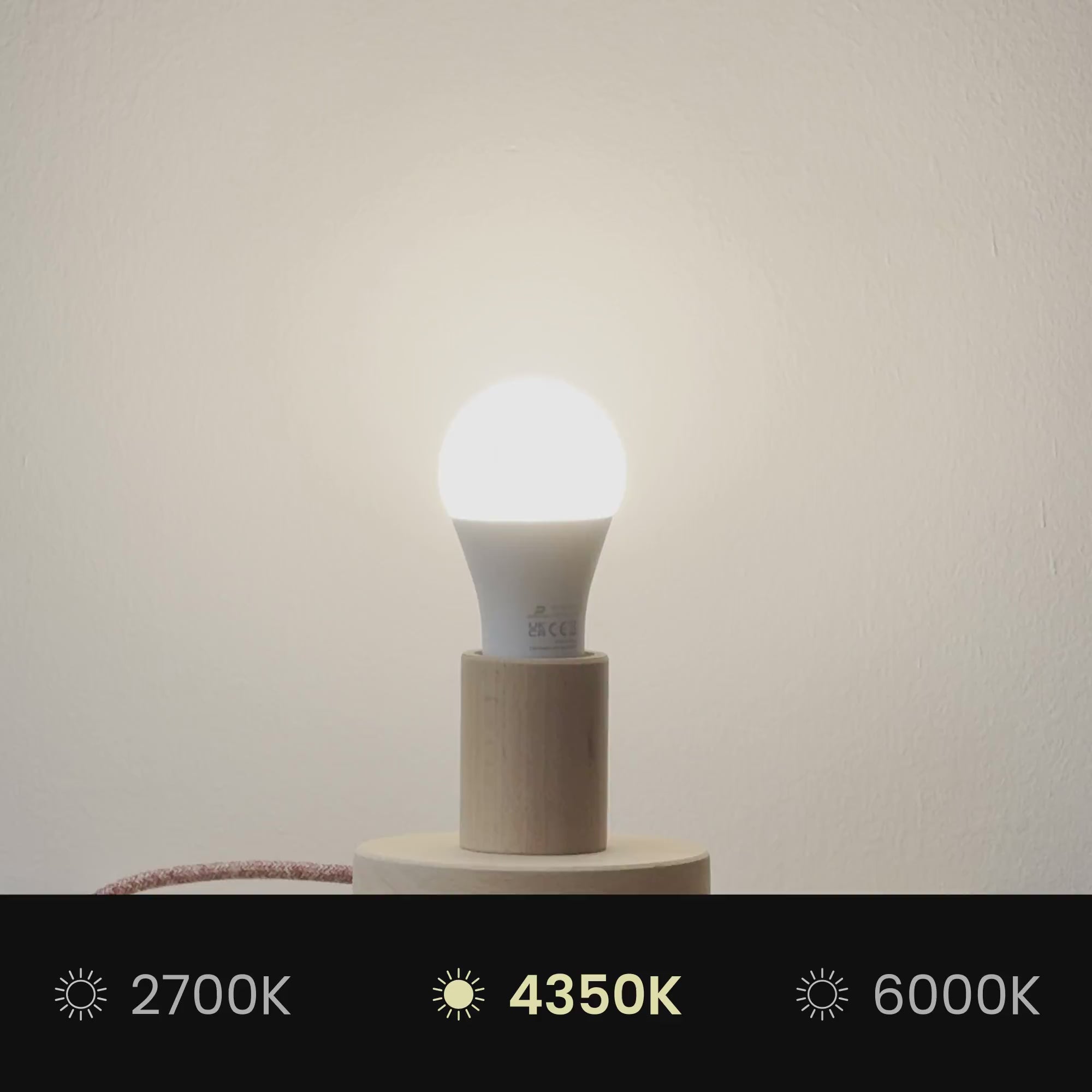 Upload video: Loftlampe i stof Small - Made in Italy - Uld Blå